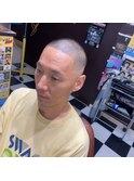 バズカットスキンフェード