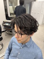 グルーマーズトウキョウ(GROOMER/S TOKYO)&nbsp;【GROOMER/S 丸山】 ニュアンスパーマ  スペインカール
