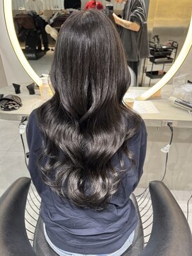 ロンドウル 熊本(Lond ulu) 韓国ヘア/ブリーチ/顔周りカット/ハイトーン/レイヤーカット/