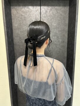 ミラ(Mila) ボブでもできるヘアセット*シンプルタイトアップ