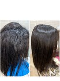 髪質改善ストレート