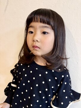 ディープ(Deep) キッズカット　女の子　ボブ　レイヤーカット　保育園
