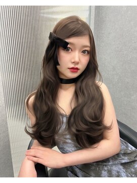 ボタン ハカタ(VOTAN hakata) 【ろみおStyle】マロンベージュ/顔まわり/前髪/韓国ヘア