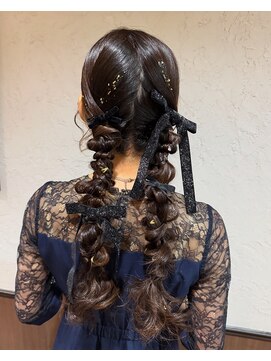 セットサロン ラビッシュポー(Setsalon RabichePow) ツイン編みおろし