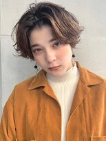 オフ(off)&nbsp;デジタルパーマで柔らかい動きのあるショートスタイル