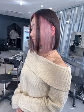 キング 高槻(K!ng) 縮毛矯正髪質改善ハイライトレイヤーカット枚方美容室エクステ