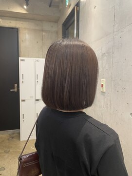 ホネン(honen) ボブ×艶髪縮毛矯正【薬院/天神/博多/平尾】