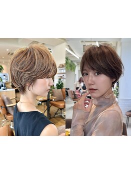 360度どこから見ても“大人可愛い“ショートカット★ずっと通いたくなる、大人女性に好評salon*