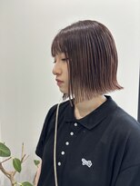 タブーオー(TABOO.O) ぱつんと切りっぱなしタッセルボブ