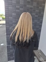 ル レーヴ バイ ソル 静岡店(Le reve by sol) 裾カラー［静岡/静岡駅/新静岡駅/髪質改善/縮毛矯正/メンズ］