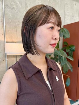 ノエ(noe) ミディアムヘア/デザインカラー/フェイスフレーミング/栄r186