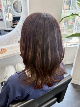 コアブラン 原宿 明治神宮前(CORE blanc) ボブ/くびれヘア/クラゲヘア/外ハネ/切りっぱなし/原宿/表参道