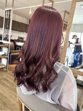 ヘブンリー(heavenly) ボルドーアッシュ/ピンクラベンダー/ココアピンク/ダブルカラー