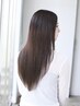 【ダメージ毛もうるツヤに】カット＋HITA髪質改善ストレート