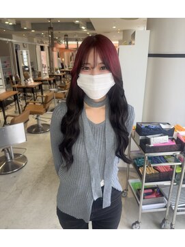 ルーツカラー×エクステ