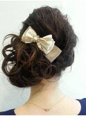 【YUKO限定】結婚式・パーティ・2次会のヘアアレンジ/ヘアセット