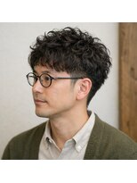 スープレックス ヘアーデザイン(SOUPREX HAIR DESIGN) メンズツーブロックナチュラルパーマ 20代 30代 40代 50代 60代