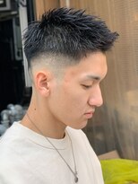 エルマーク 松山(L-MARK) スキンフェード/短髪/バーバー/アップバング/ツーブロック