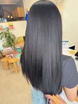 オリビアヘアー(OLIVIA HAIR) 暗髪アッシュグレー×極上髪質改善カラートリートメント