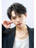 韓国マッシュカルマパーマ韓国風センターパートニュアンスパーマ