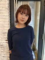 バディヘア ルーツ(BUDDY HAIR ROOTS)&nbsp;レイヤーボブ×ビタミンオレンジカラー