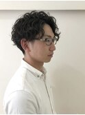 スパイラルパーマ