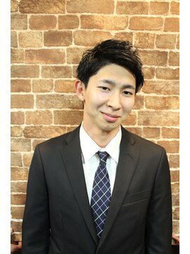 ヒロギンザ 銀座一丁目店(HIRO GINZA) ビジネスネオ7:3 〈銀座〉〈理容室〉〈ツーブロ〉