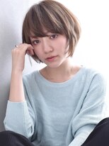 オウル(Owll)&nbsp;★DISHEL★ナチュラルショートエアリーブルージュボブ