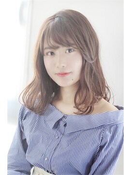 モッズ ヘア 上大岡店(mod's hair) ふんわりロブ【ANNELISE 2017-18A/W】