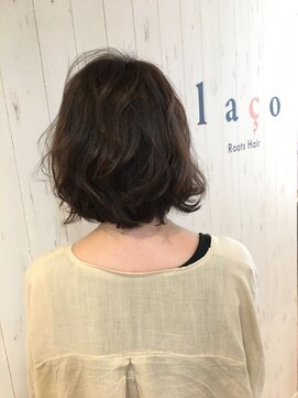 ラッソ ルーツヘアー 明石店(laco Roots Hair) レイヤー外ハネボブ