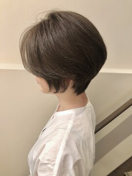 マロウ(mallow) 《花屋併設》グレージュショート@20代30代40代@ボブ