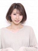 ショート×ボブ