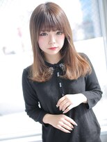 アグ ヘアー ボニー 三田駅前店(Agu hair bonny) 柔らか抜け感カラー×甘ふわ愛されロング