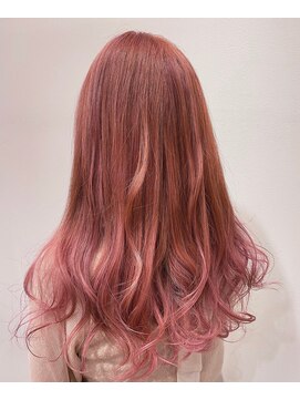 シュープ リーフウォーク稲沢店(SHOOP) 《SHOOP 設楽》ブリーチオンカラー×シアーピンク☆