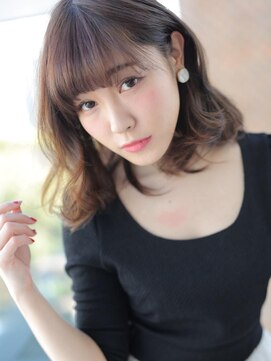 アグ ヘアー セント 鹿児島中央駅2号店(Agu hair st.) 女子力アップ☆くびれミディ