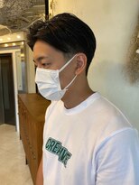 七三アップバング　刈り上げサイドパート