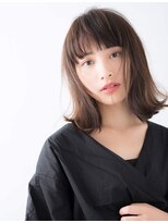 グランマッシュ(Granmash)&nbsp;【ぷつっと】オン眉　切りっぱなしボブ　20代　30代　40代