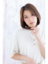 ミック ヘアアンドビューティー 大山店(miq Hair&Beauty) センターパート♪ニュアンスカラー小顔ボブウルフショートa1