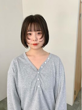 ディッシィ 立川(D'ICI) ボブ顔周りレイヤー