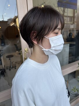 リト(re:to*) [re:to*能見台]イメージチェンジ☆ベージュ×可愛いショート♪