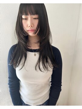 マリアバイアフロート(Maria by AFLOAT) 韓国style ハッシュカット　ロングレイヤー