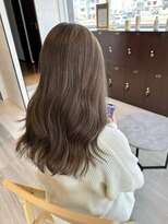 アース コアフュールボーテ 熊谷店(EARTH coiffure beaute) ミルクティーベージュダブルカラーケアブリーチくすみカラー