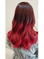 ガレリアエレガンテ 尾張旭店(GALLARIA Elegante)&nbsp;グラデーション×アリエルレッド