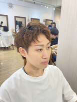 ギフト ヘアー サロン(gift hair salon) 2000年代初頭人気俳優風ショートパーマ