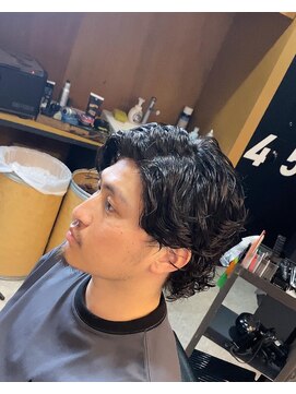 フランクスバーバー アンド ビアークラブ(FRANK'S BARBER and BEER CLUB) グランジパーマ