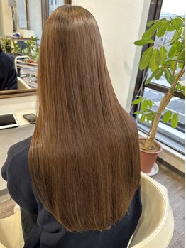リンドヘアー(Lindo hair)の写真/【HOT PEPPER Beauty Hair Collection 2024 スタイル350選出】ハイトーンカラーも美しく守る技術◎