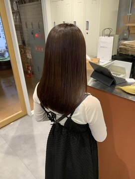 イオエ 梅田(ioe) ニュアンスカラー/グレージュ/ツヤ髪スタイル/髪質改善/縮毛矯正