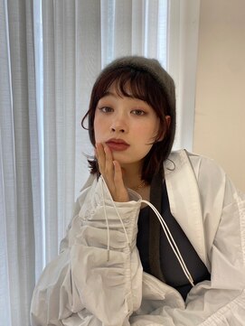 フィット ヒュー 千葉(fit hue) 黒髪/オリーブグレー/ココアベージュ/小顔/クラゲヘアー