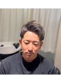 メッシュ×ショート