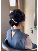 小慣れたアップスタイル